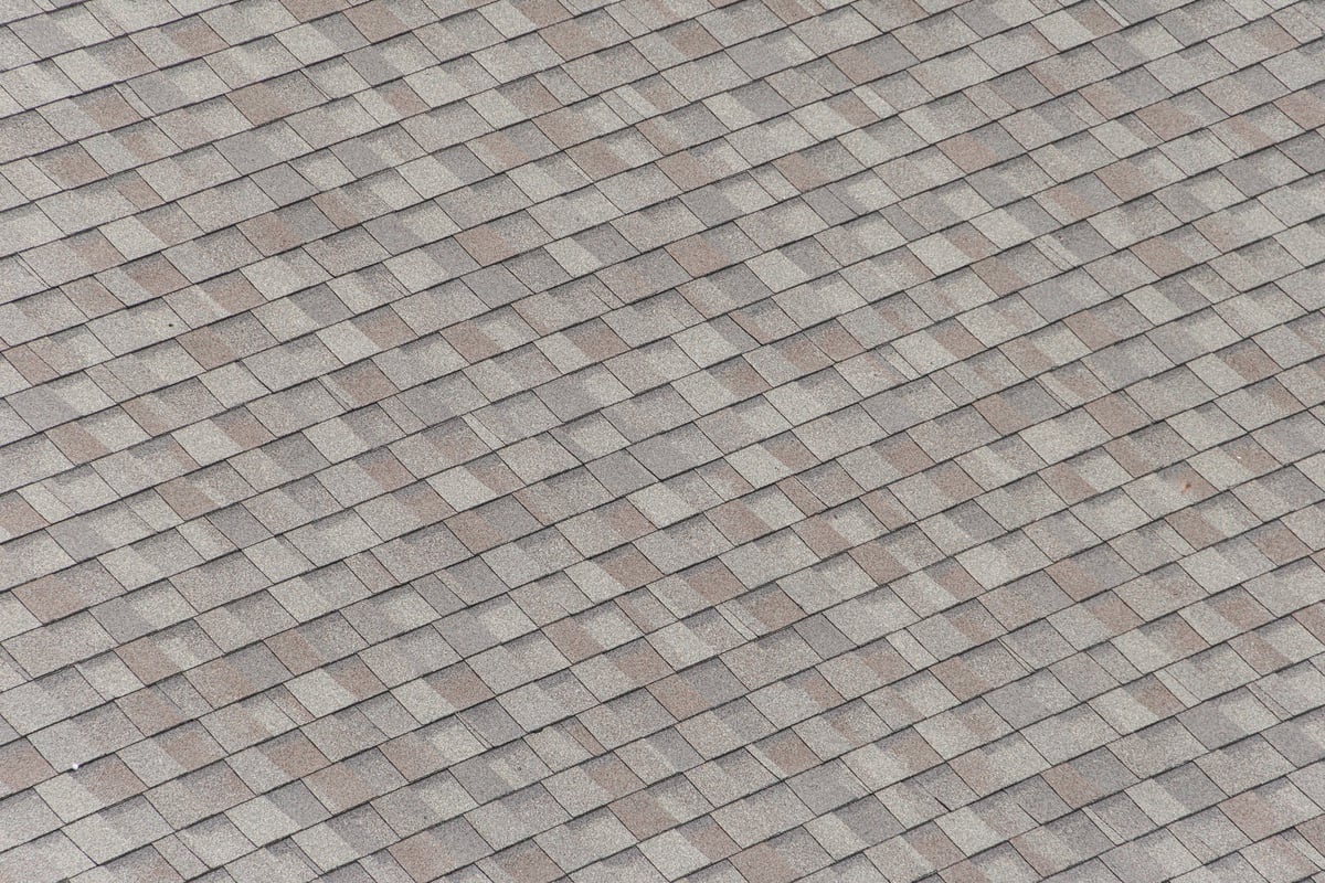 Asphalt shingle roof tile texture pattern close up